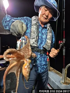 18일 야간 돌문어 조황~!