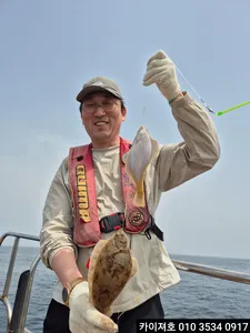 18일)오전 도다리참가자미 조황~!