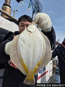 12일)오전 도다리 참가자미 조황~!!