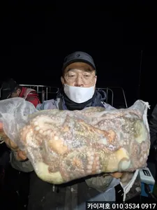 25일 야간 돌문어 조황!