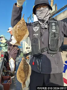 5일 왕도다리 참가자미 대박