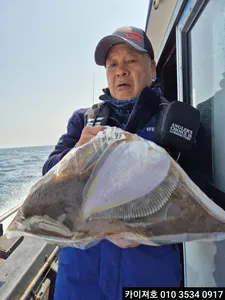 26오전 도다리 참가자미 조황 입니다