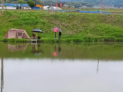 무료터 청미천==드디어 4짜가