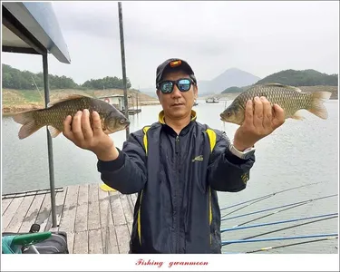 돌감좌대 월척 조황..추평지 현황..