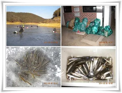 빙어낚시 다시 시작 ~~