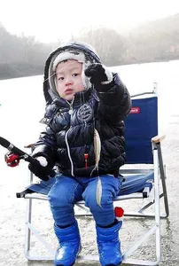 가족빙어낚시와 붕어얼음낚시....