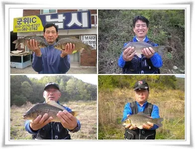 39,6과 소류지 월척 조황 ~~