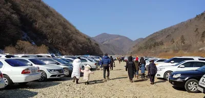 1월 24일 의성 금봉지에서 빙어낚시