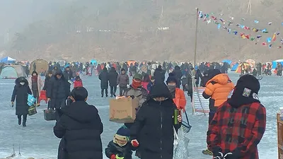 1월 18일 의성 빙어축제 시작