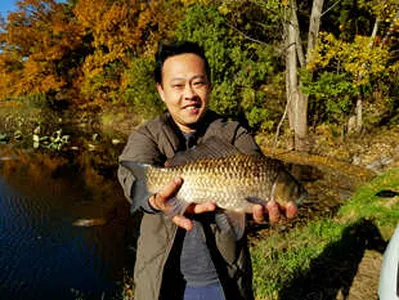 이른 추위와 붕어낚시