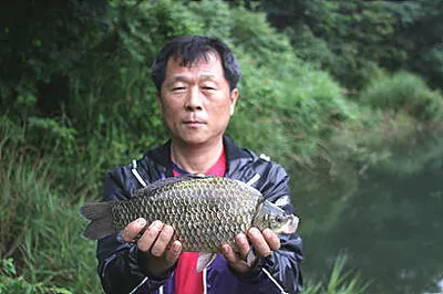 첫 장마와 태풍이 지나간 저수지 모습