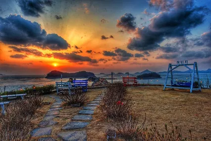 일몰이 아름다운곳