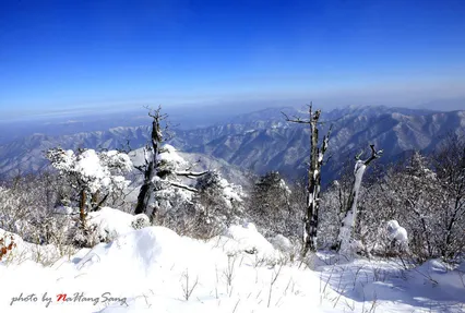 덕유산 설경