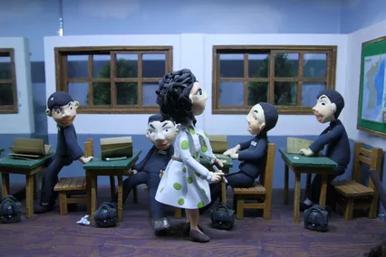 경주 박물관에서