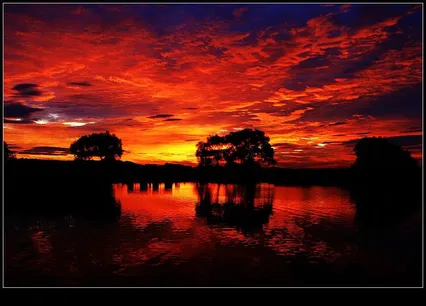 노진리낚시터 아침풍경