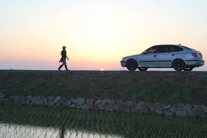 남양만 저녁 낚시