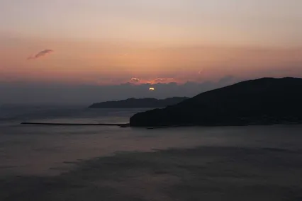 거제 일운면 일출과 야경