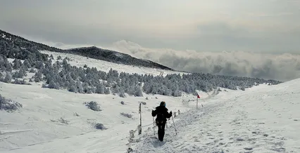 아내와 산을 오르다